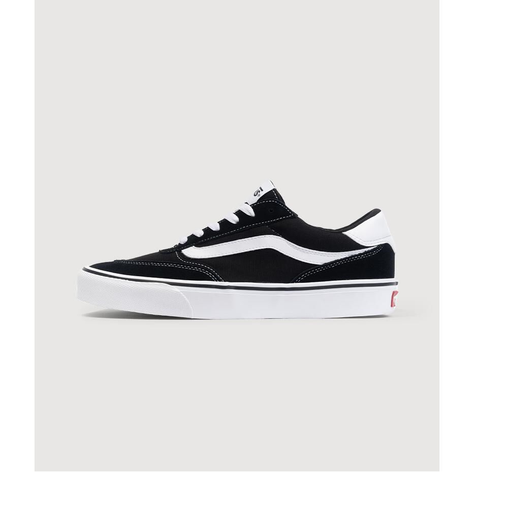 Zapatilla Urbana Unisex Vans Brooklyn Negro/blanco image number 1.0