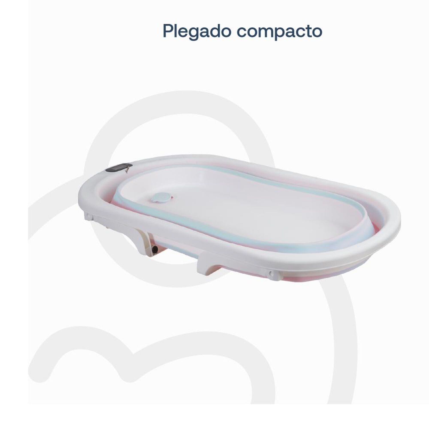 Ba&ntilde;era Plegable Bebesit Bebe Jelly Con Hamaca image number 6.0