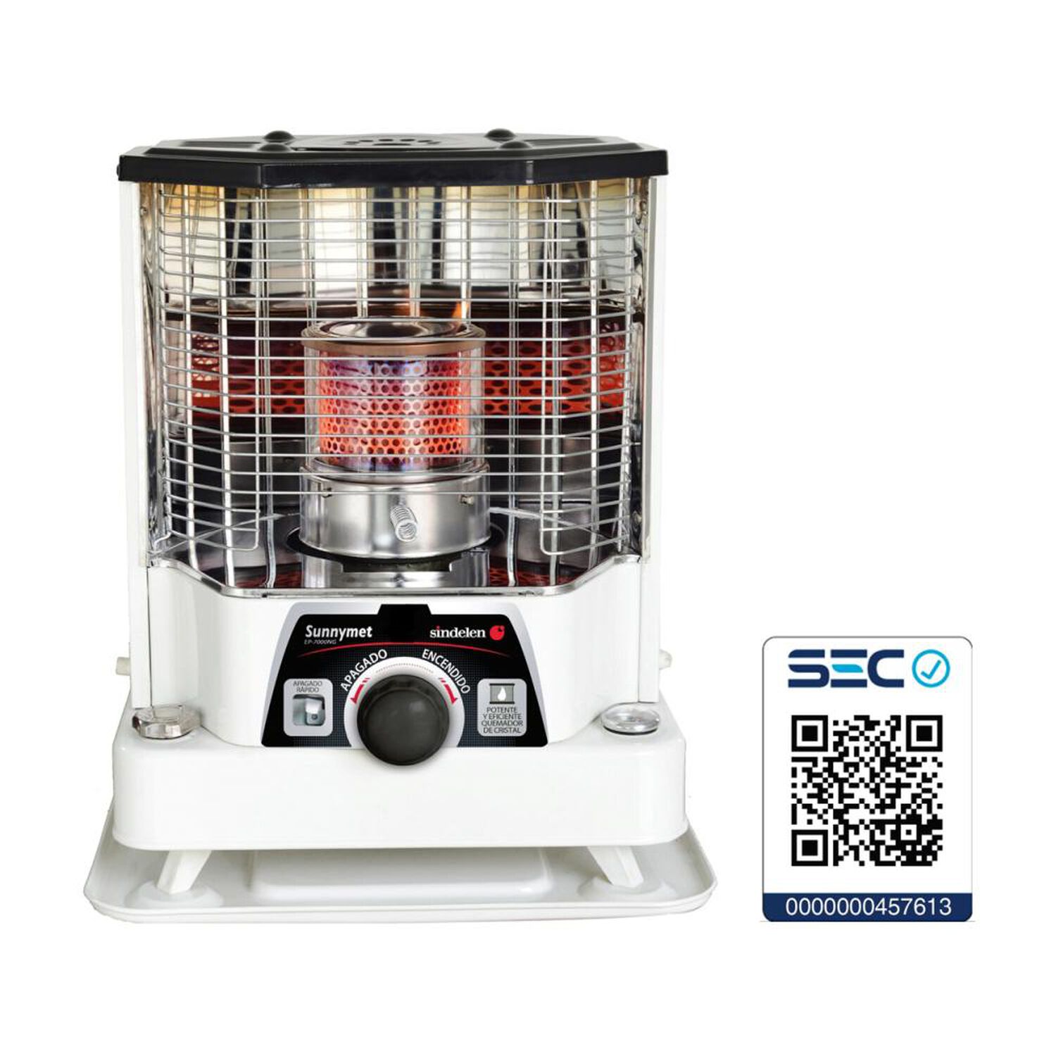 Estufa A Parafina Sindelen EP-560BL / 4 Litros image number 1.0