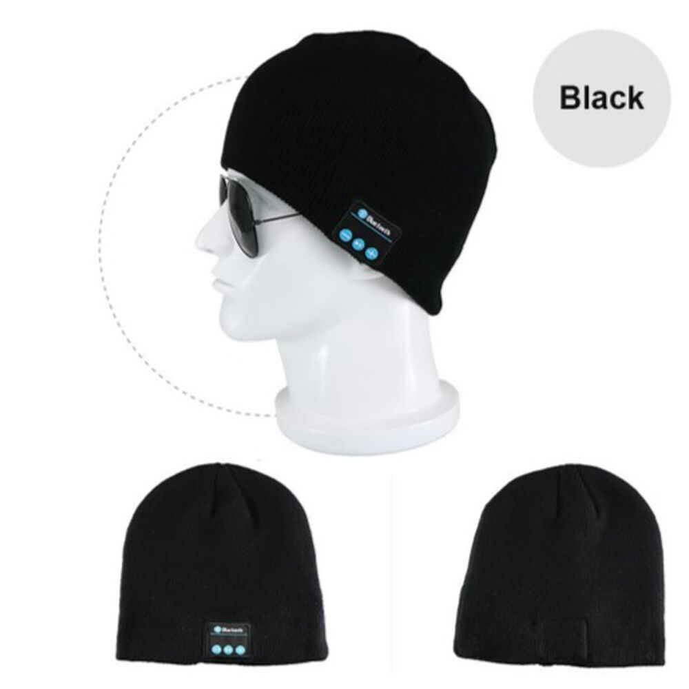 Aud&iacute;fonos Bluetooth Gorro Orginales Lana Auriculares Inalambricos Incluidos Gorra Tejida image number 3.0