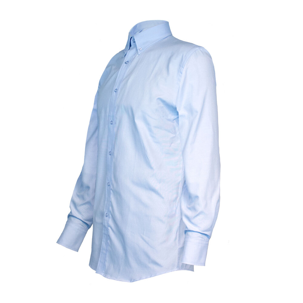 Camisa Oxford M/l Uv Celeste image number 2.0