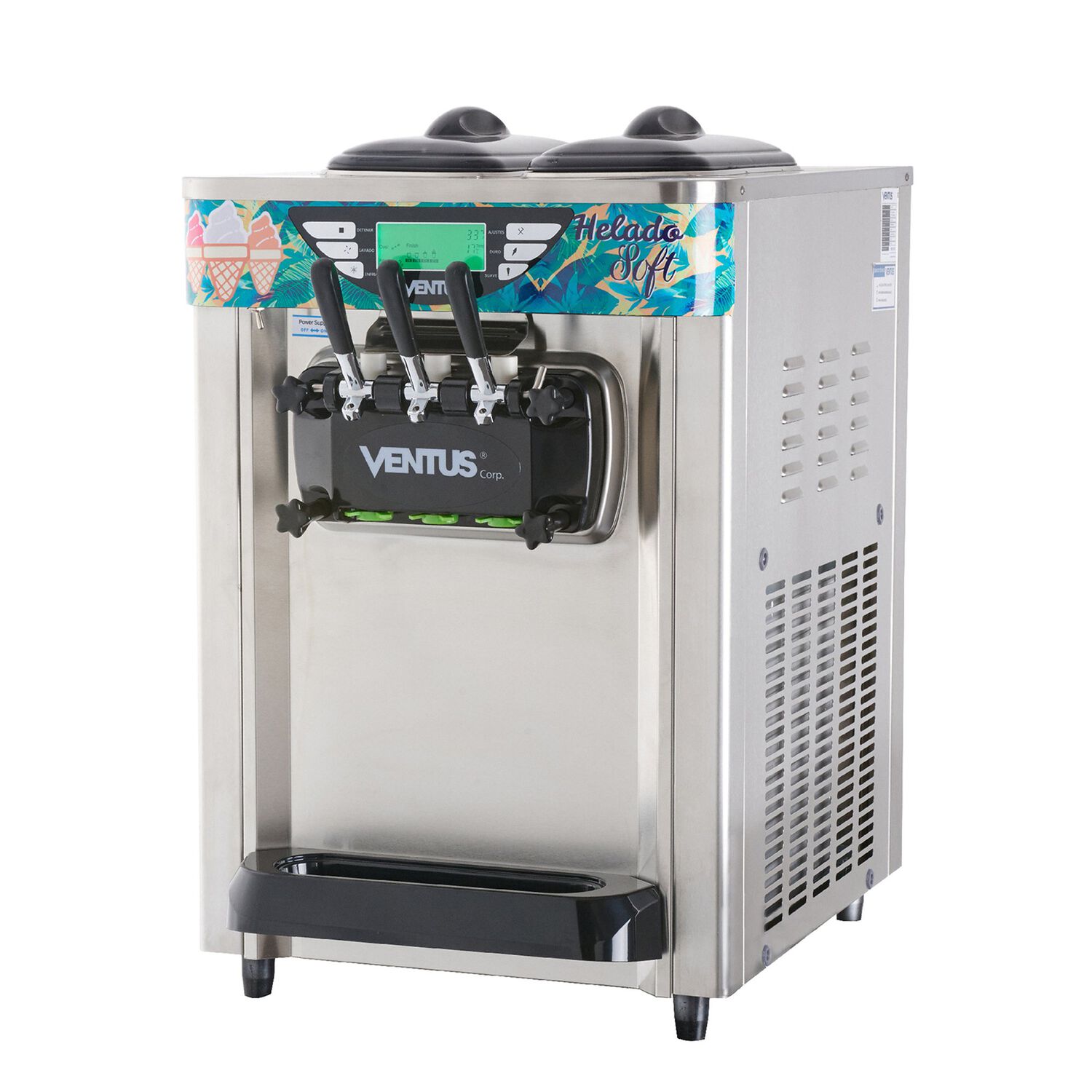 Ventus M&aacute;quina De Helado Soft Sobremesa 30 Lts/h image number 3.0