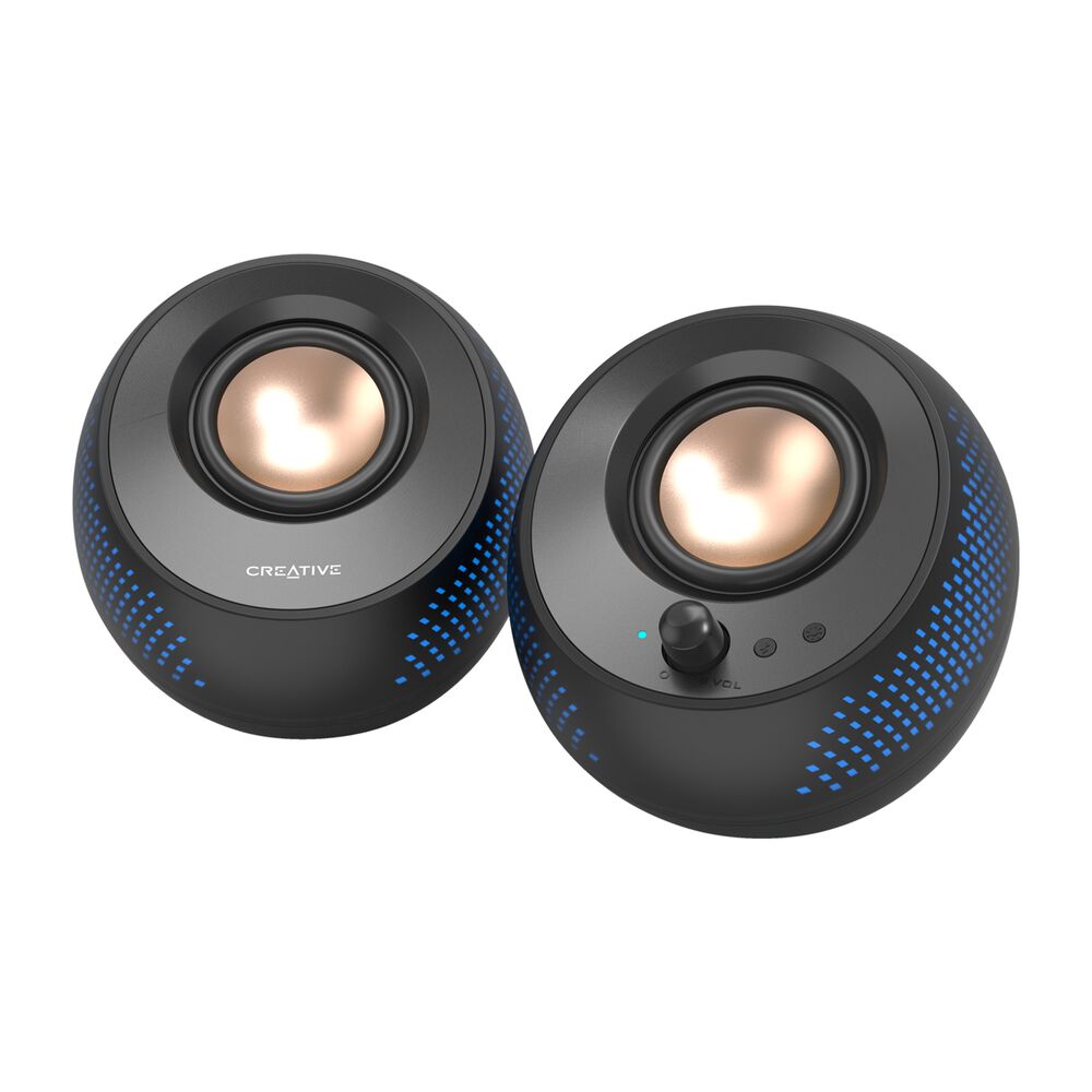 Parlante Creative Pebble X Mf1715 Negro Led image number 7.0