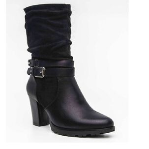 Botines Zapatos Botin Via Uno Lastro 12018404