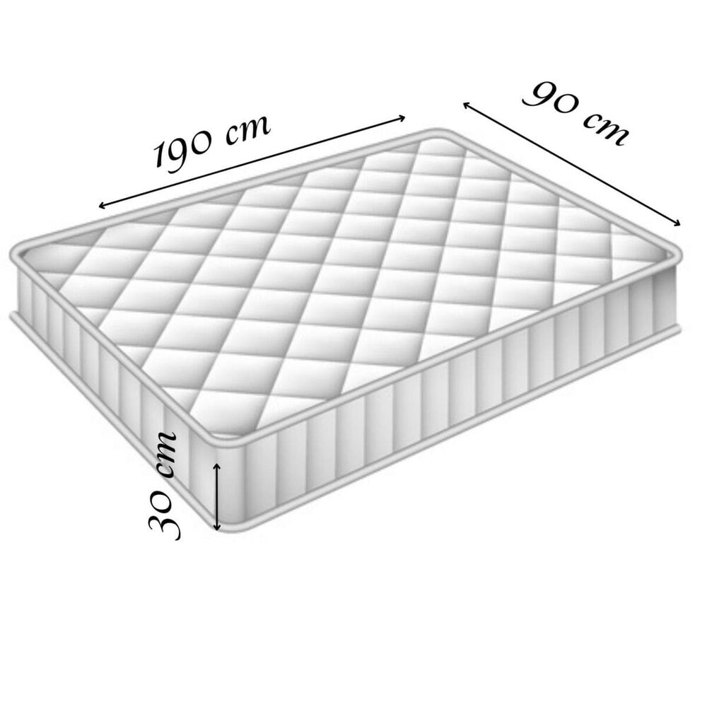 Colchon Urban Sleep Premium 1 Plza Resortes Bonnell , Espuma De Alta Densidad image number 4.0