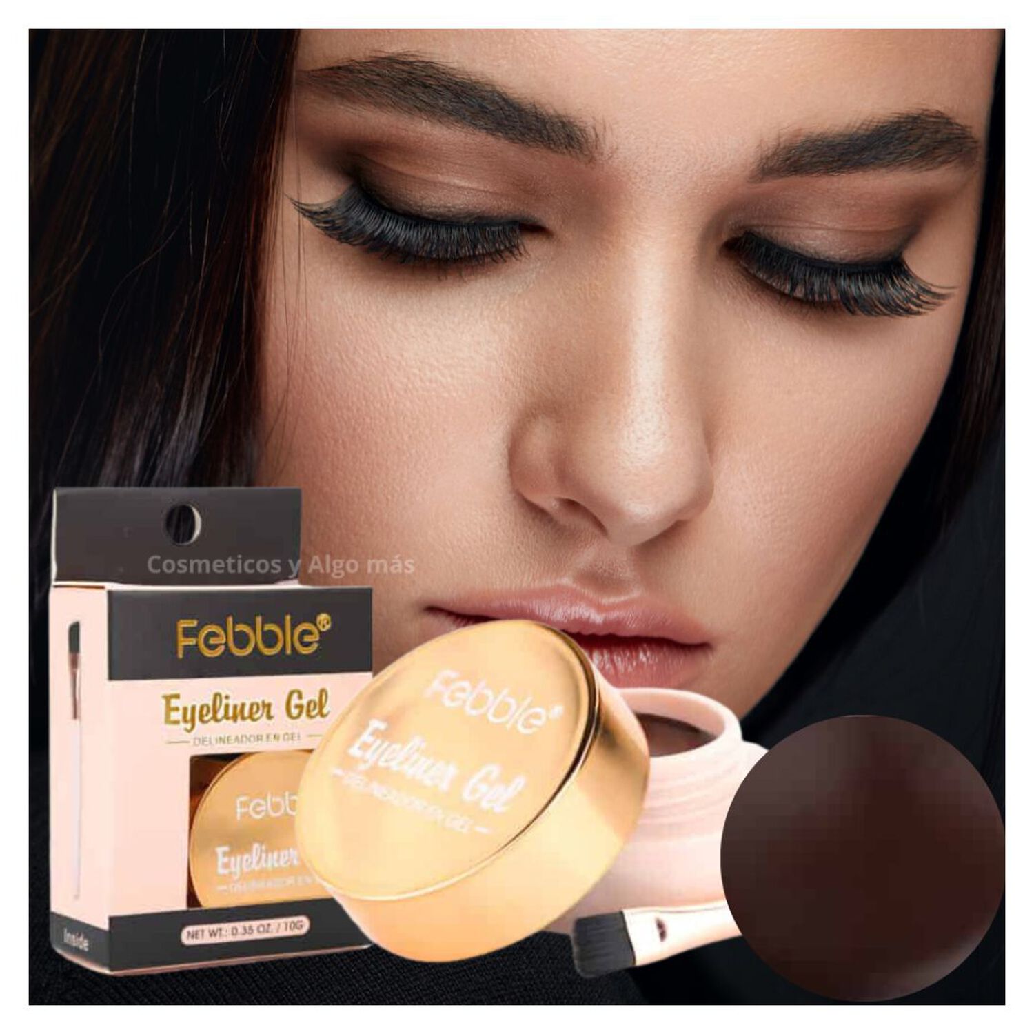 Delineador De Ojos Y Cejas En Gel De Larga Duraci&oacute;n image number 0.0