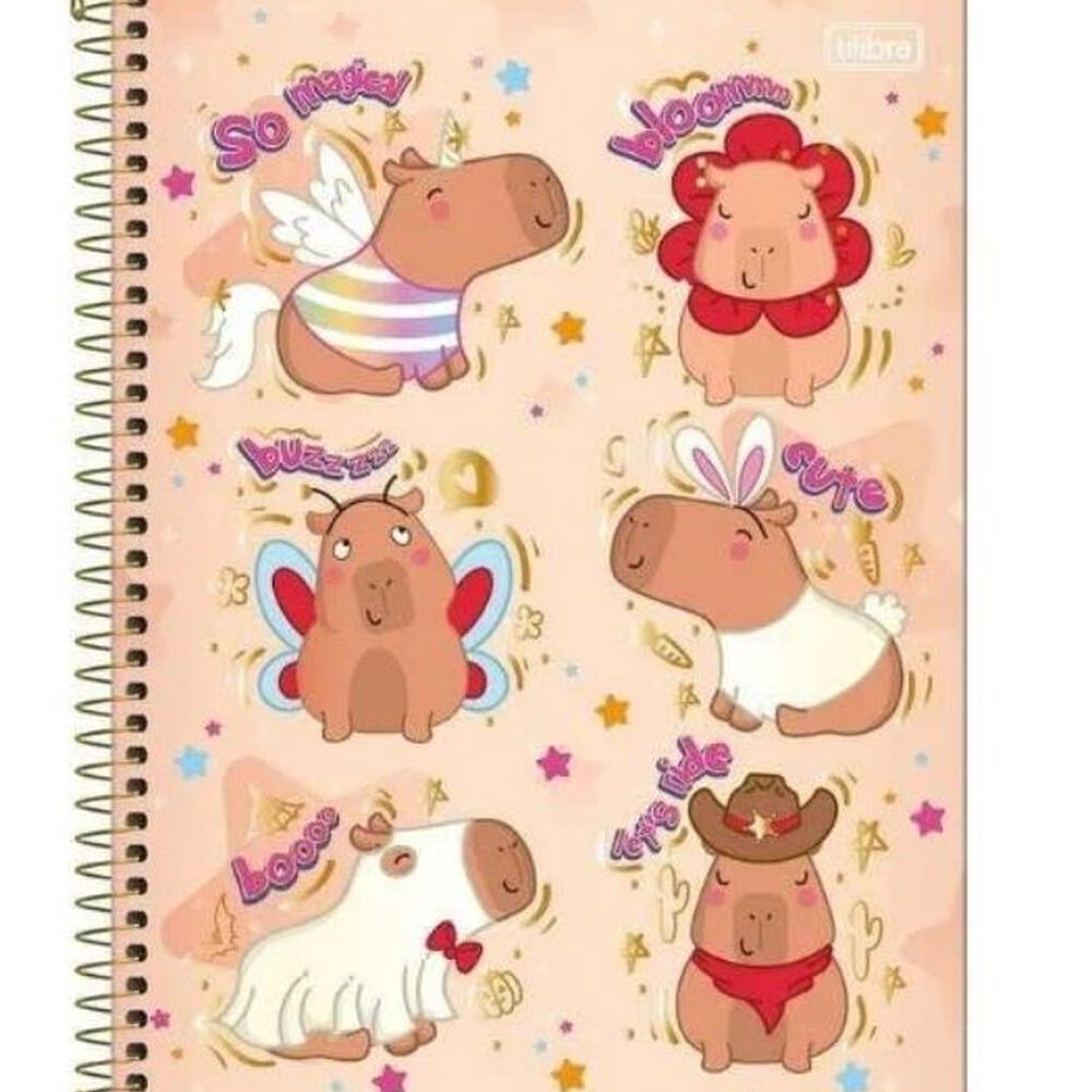 Cuaderno Top Capyclub 120hj Tilibra image number 2.0
