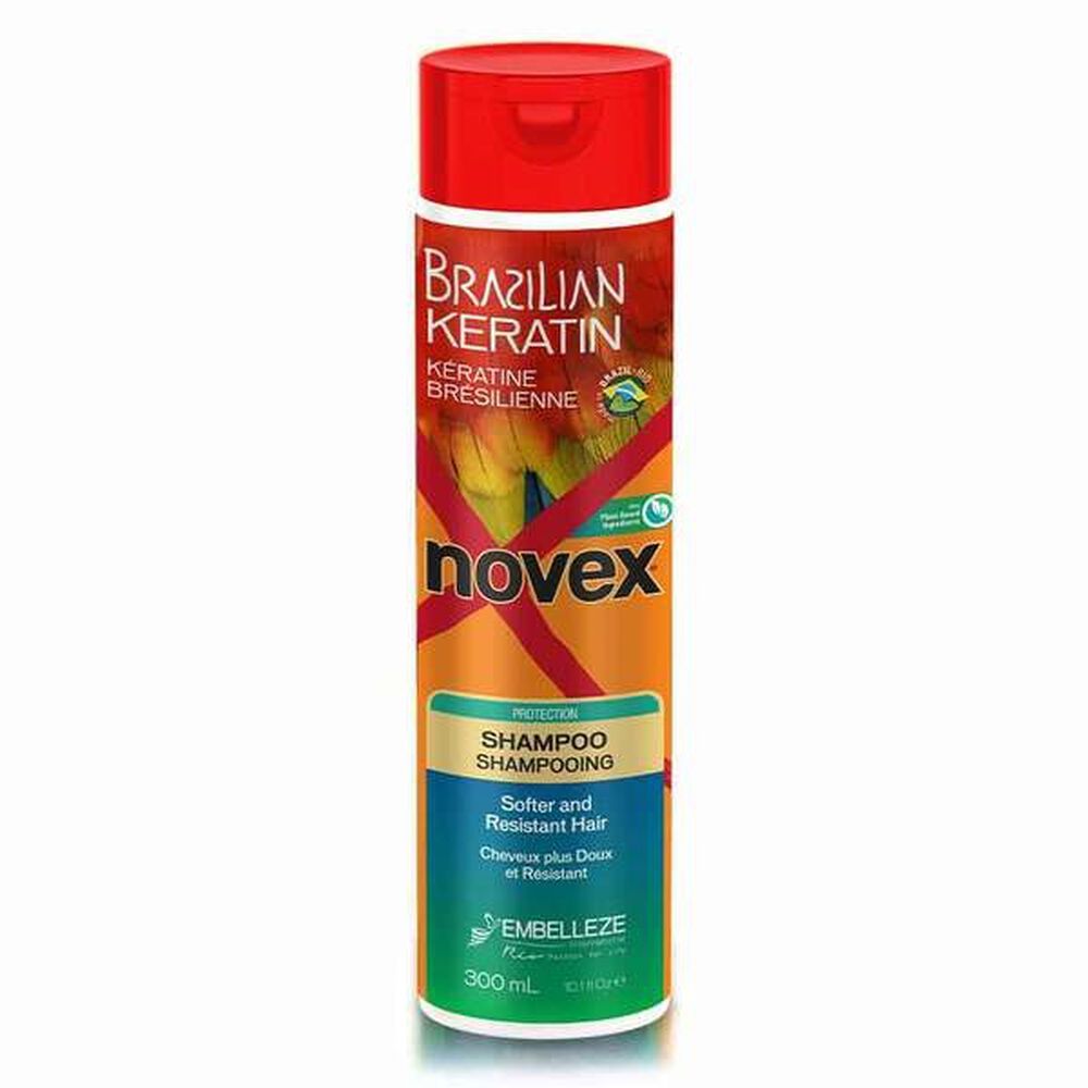 Shampoo Keratina Brasile&ntilde;a 300ml Novex image number 1.0