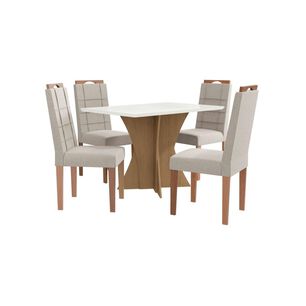 Juego De Comedor Yardas Trento / 4 Sillas