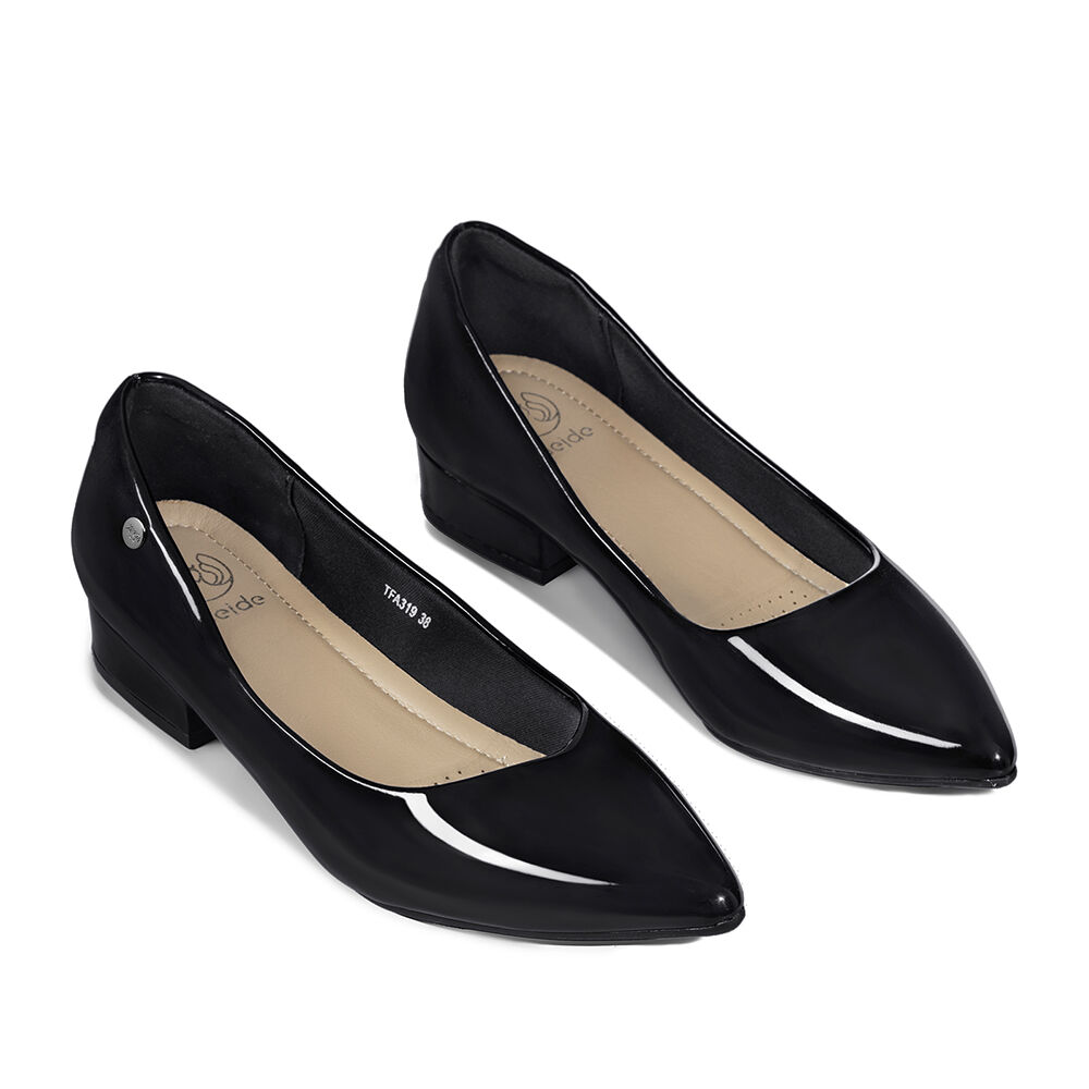 Zapato De Taco Puntiagudo Charol Mujer Weide Tfa319 image number 5.0