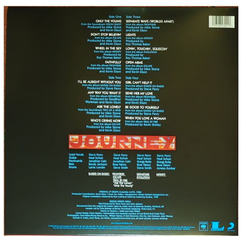 Journey - Greatest Hits (2lp) (2024) | Vinilo image number 1.0