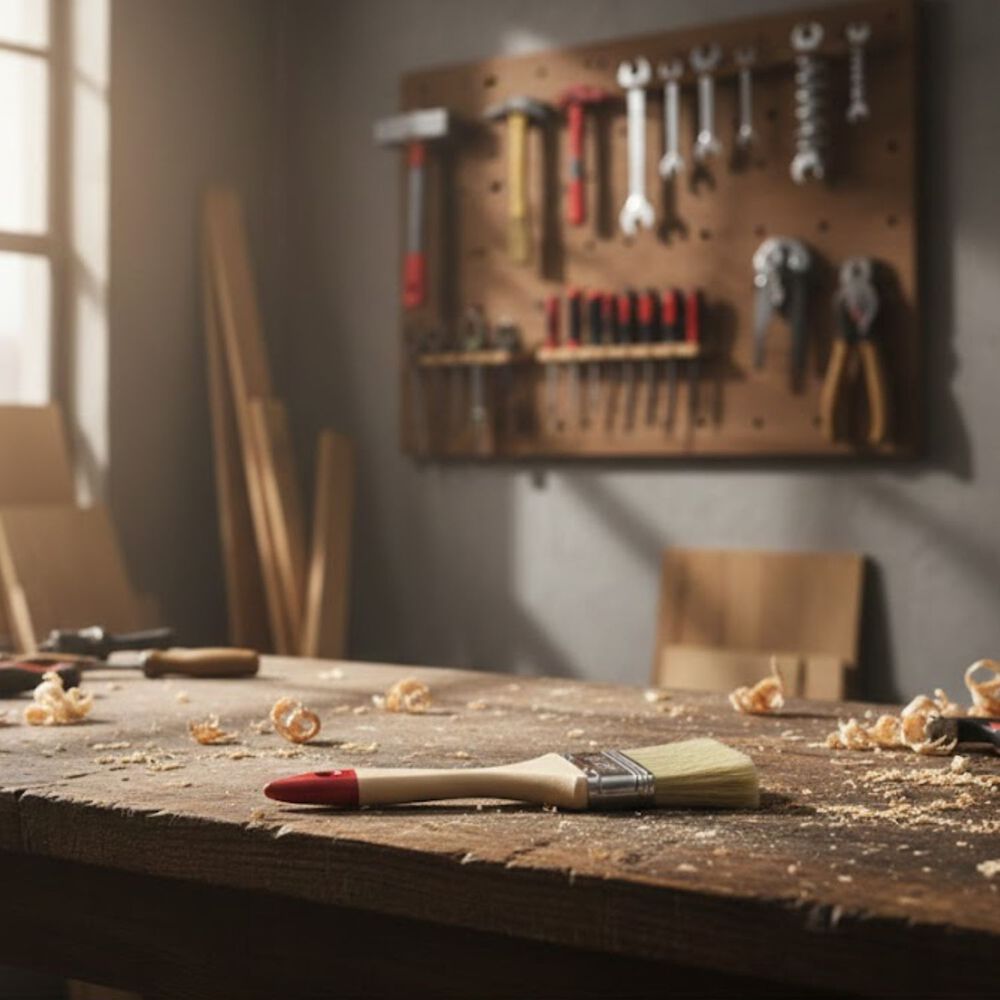 Set 3 Brocha Mango Madera 2.5 Pulgadas Para Pintura Pintar image number 2.0