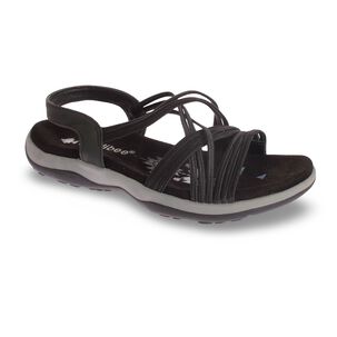 Sandalia Confort Negro Vía Franca Art. 5kd54black