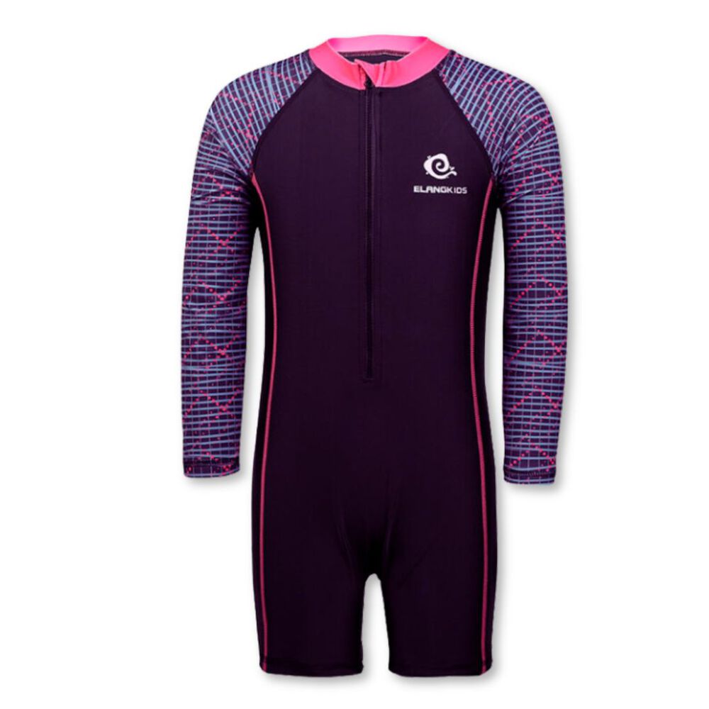 Traje De Ba&ntilde;o Enterito Sport Manga Larga Ni&ntilde;a Jump Kids image number 2.0