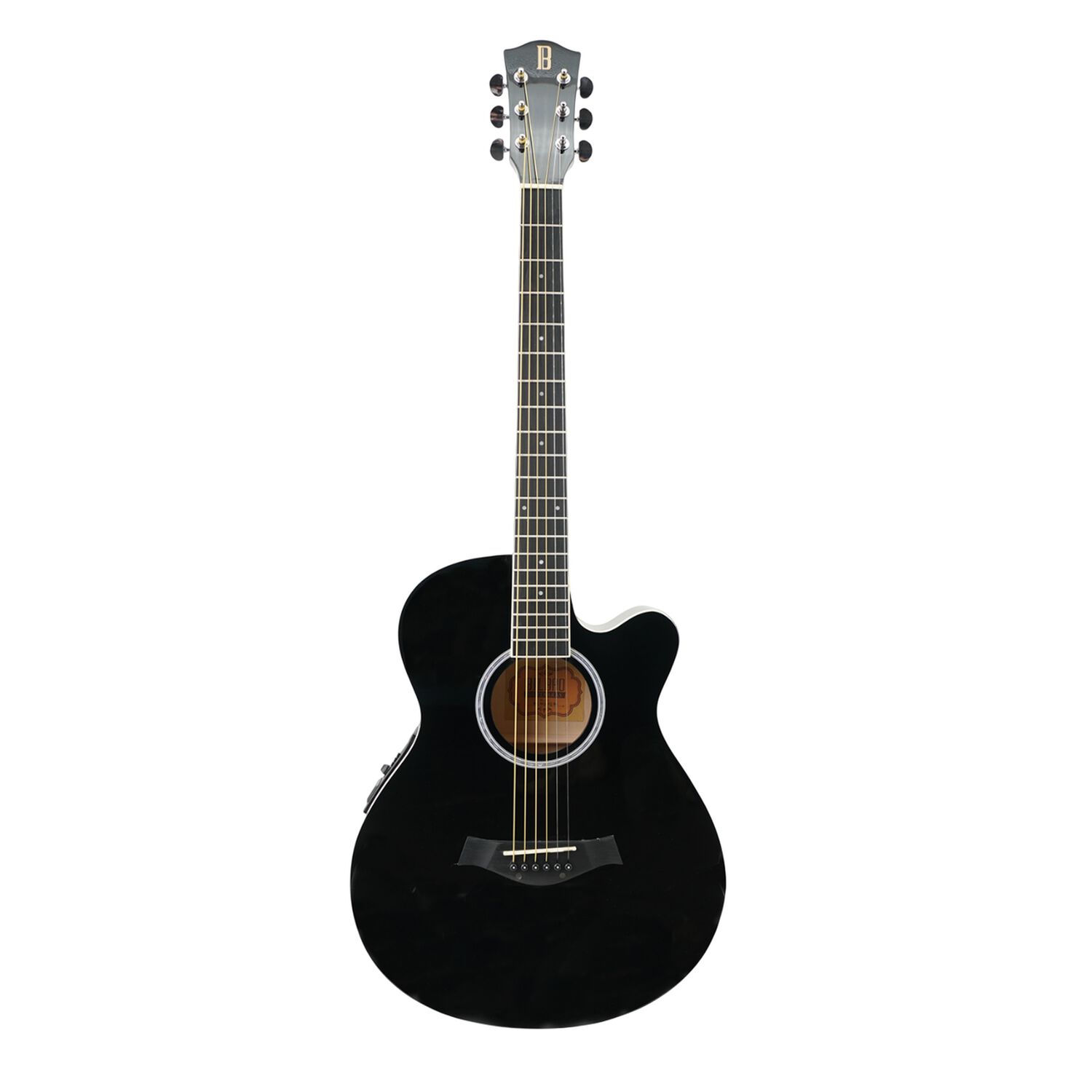 Guitarra Thin Eq Cuerda Met&aacute;lica 40" 3 Bil-403-eq-bk Bilbao image number 0.0