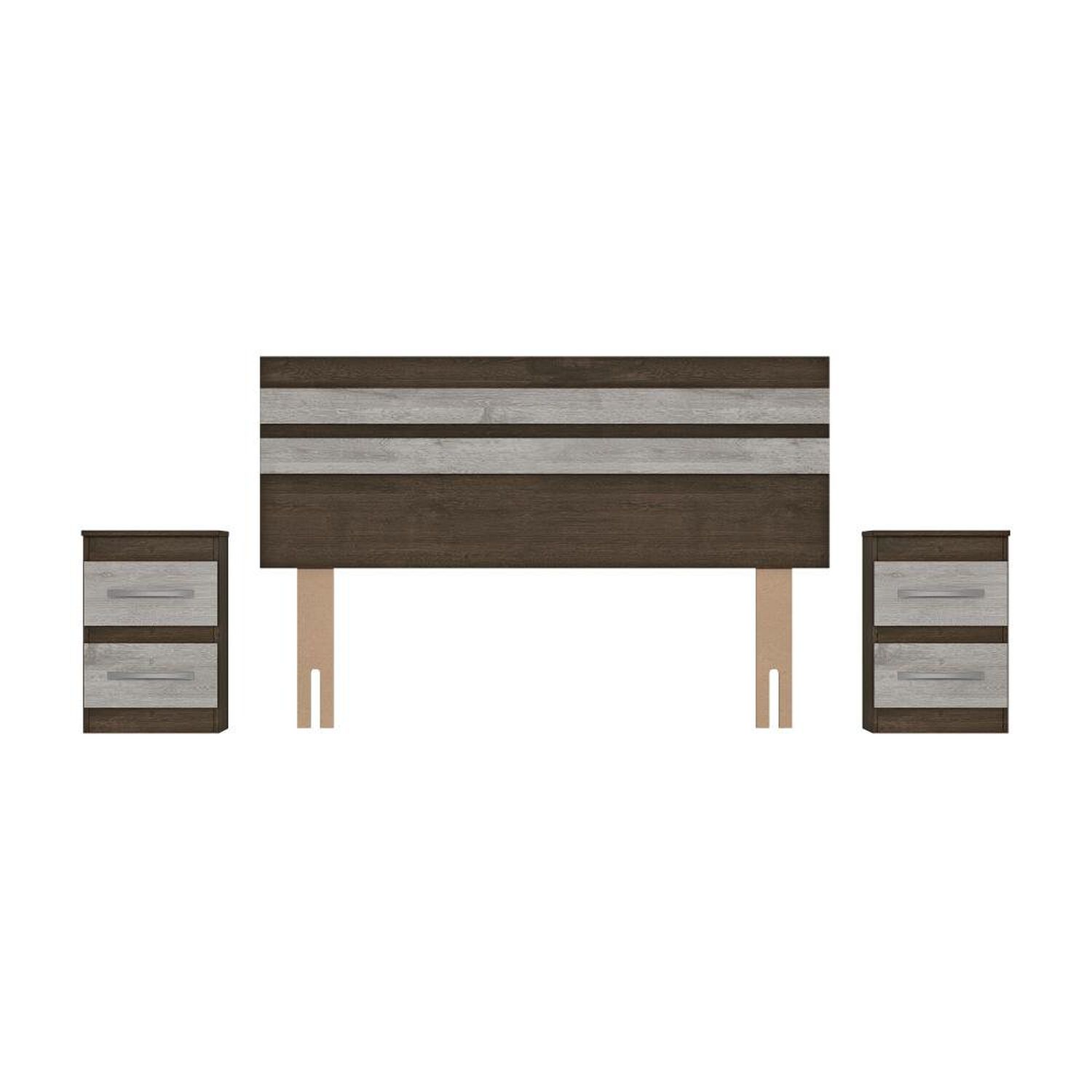 Set De Madera Casaideal Atenas   / 2 Plazas image number 0.0
