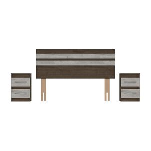 Set De Madera Casaideal Atenas   / 2 Plazas