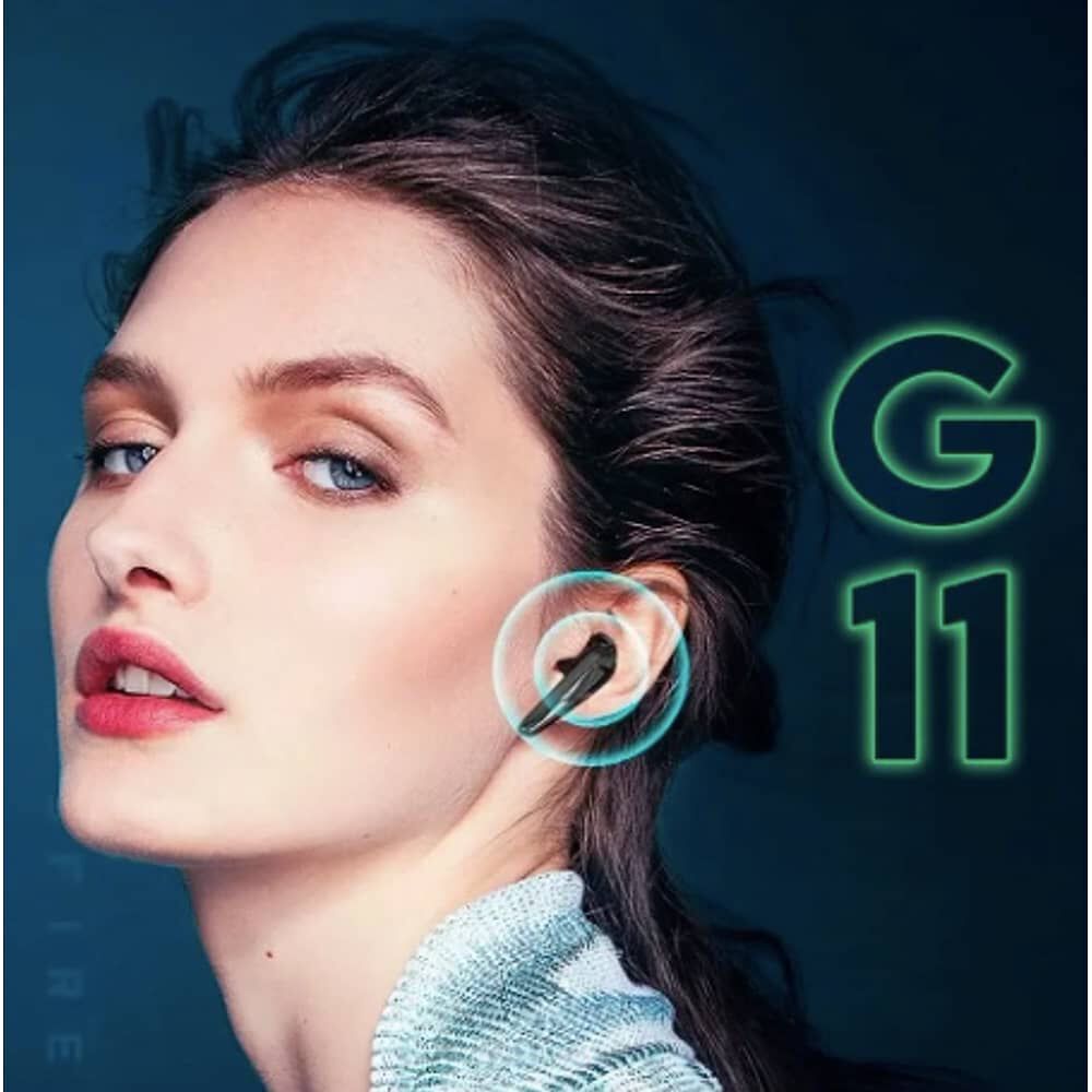 Aud&iacute;fonos Inal&aacute;mbricos G11 Bluetooth In-ear Negro Luz Led image number 2.0