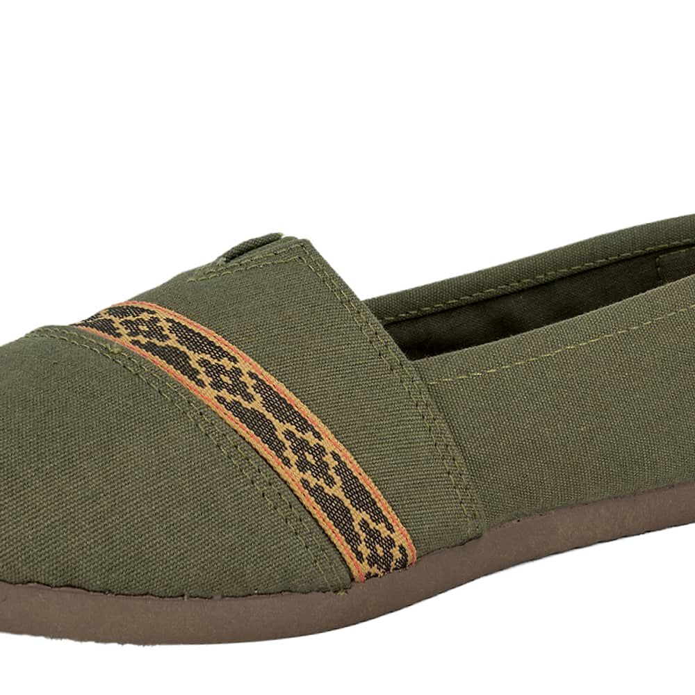 Alpargata Beraldi Verde Passer image number 3.0