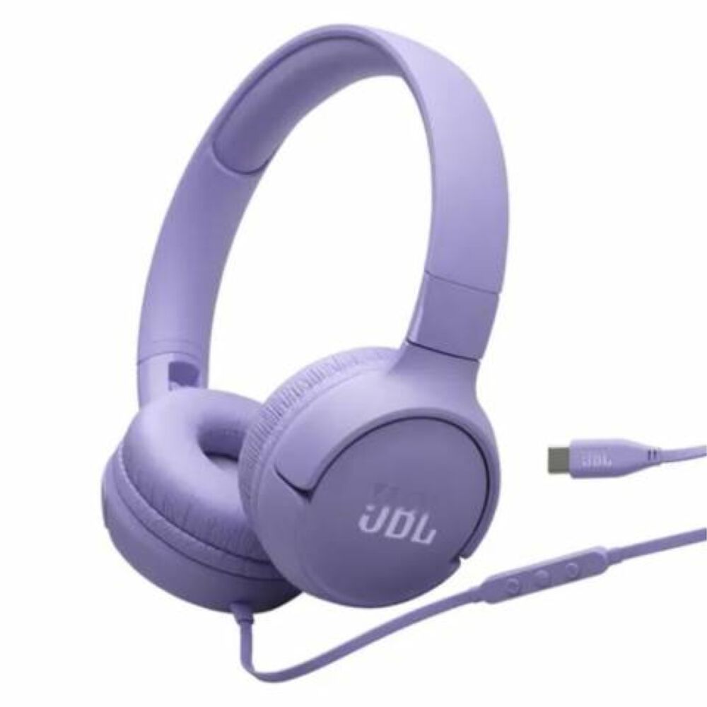 Audífonos Jbl Tune 520c Wired Usb-c Púrpura image number 0.0