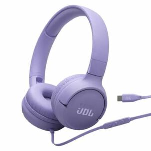 Audífonos Jbl Tune 520c Wired Usb-c Púrpura