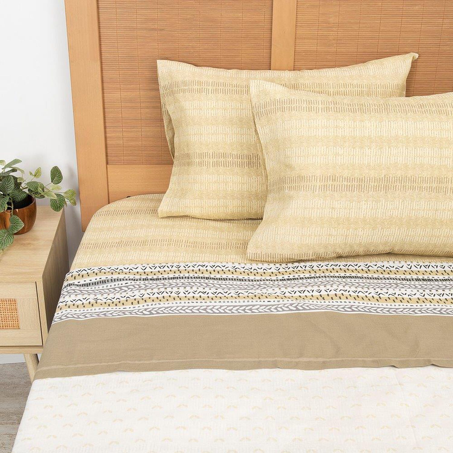 Sabana Estampadas 144 Hilos King Chincol image number 0.0