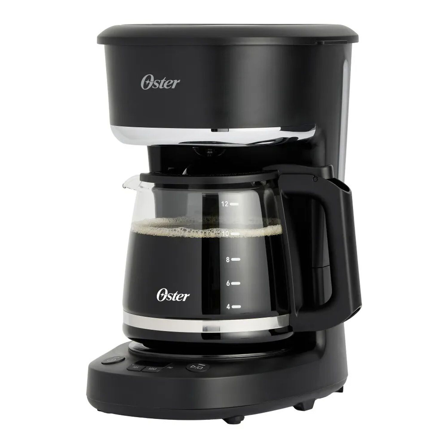 Oster Cafetera Programable Capacidad 12 Tazas Bvstdcp121b Con Filtro Reutilizable image number 2.0