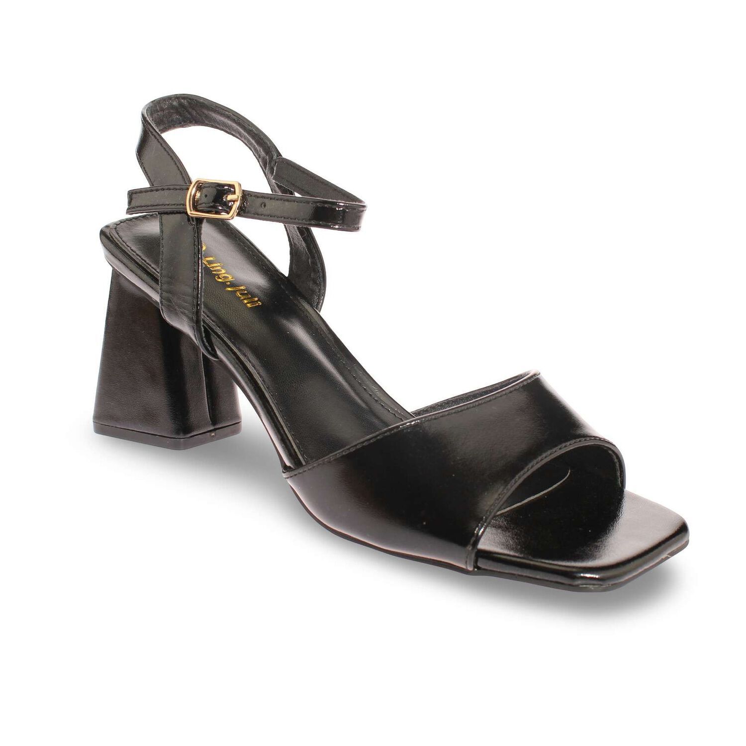 Sandalia Taco Negro V&iacute;a Franca Art. 5s310b0526hblack image number 1.0