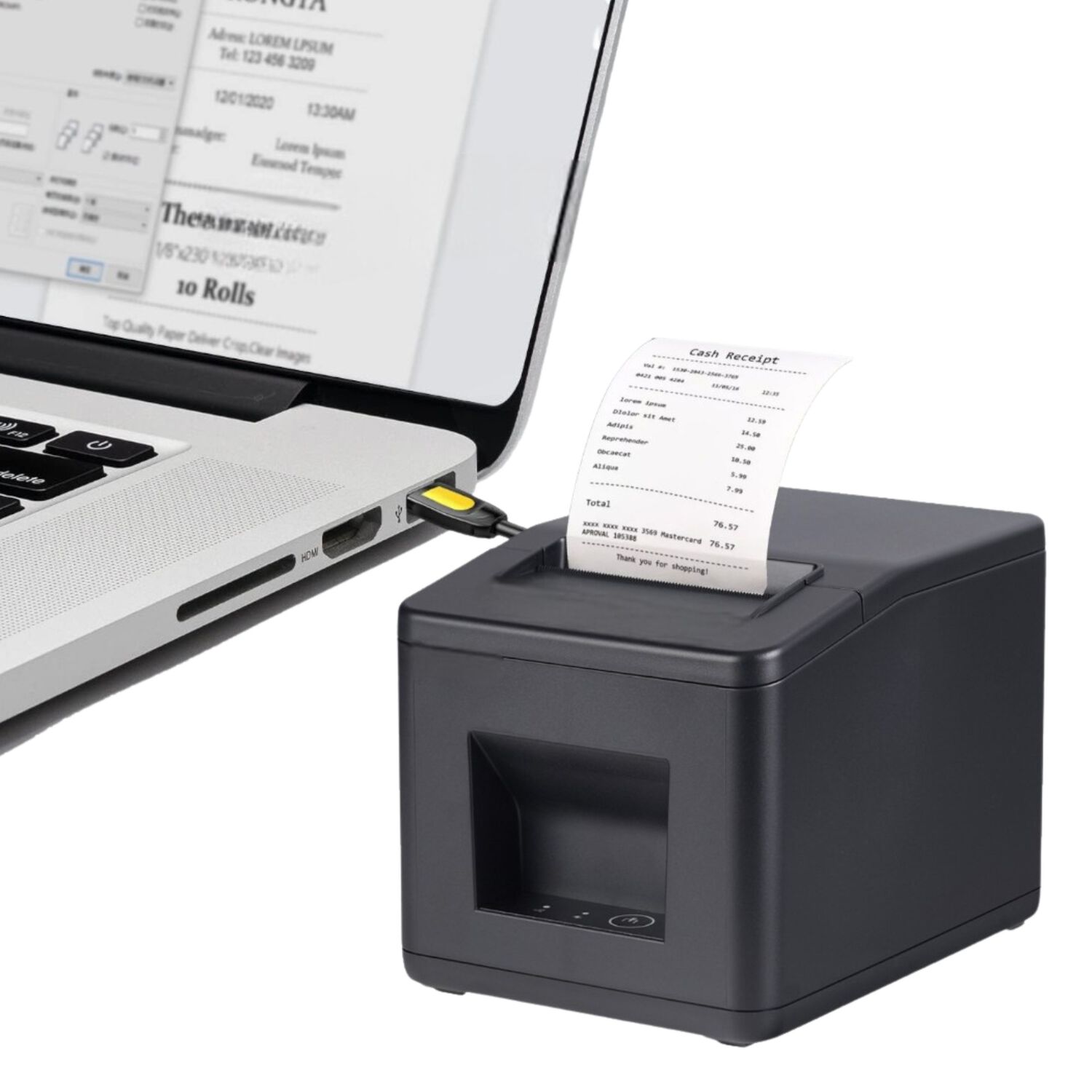 Impresora T&eacute;rmica Bluetooth 80mm Multiplataformas 230mm / S image number 5.0