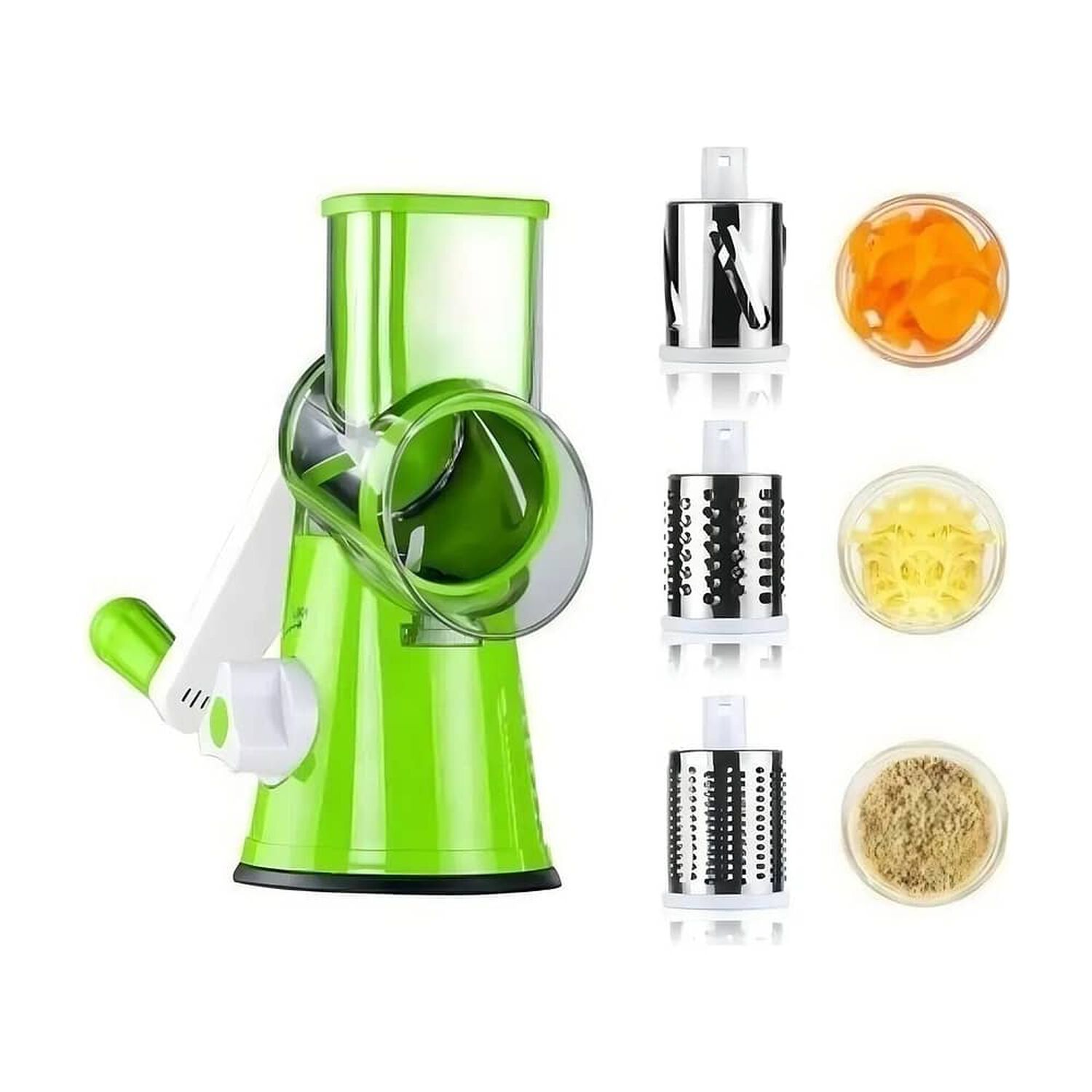 Rallador Verduras Espiral Cortador Alimentos image number 2.0