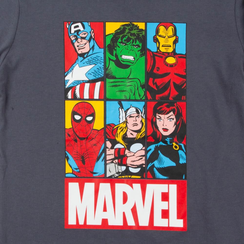 Polera Manga Larga Niño Marvel Avengers image number 2.0