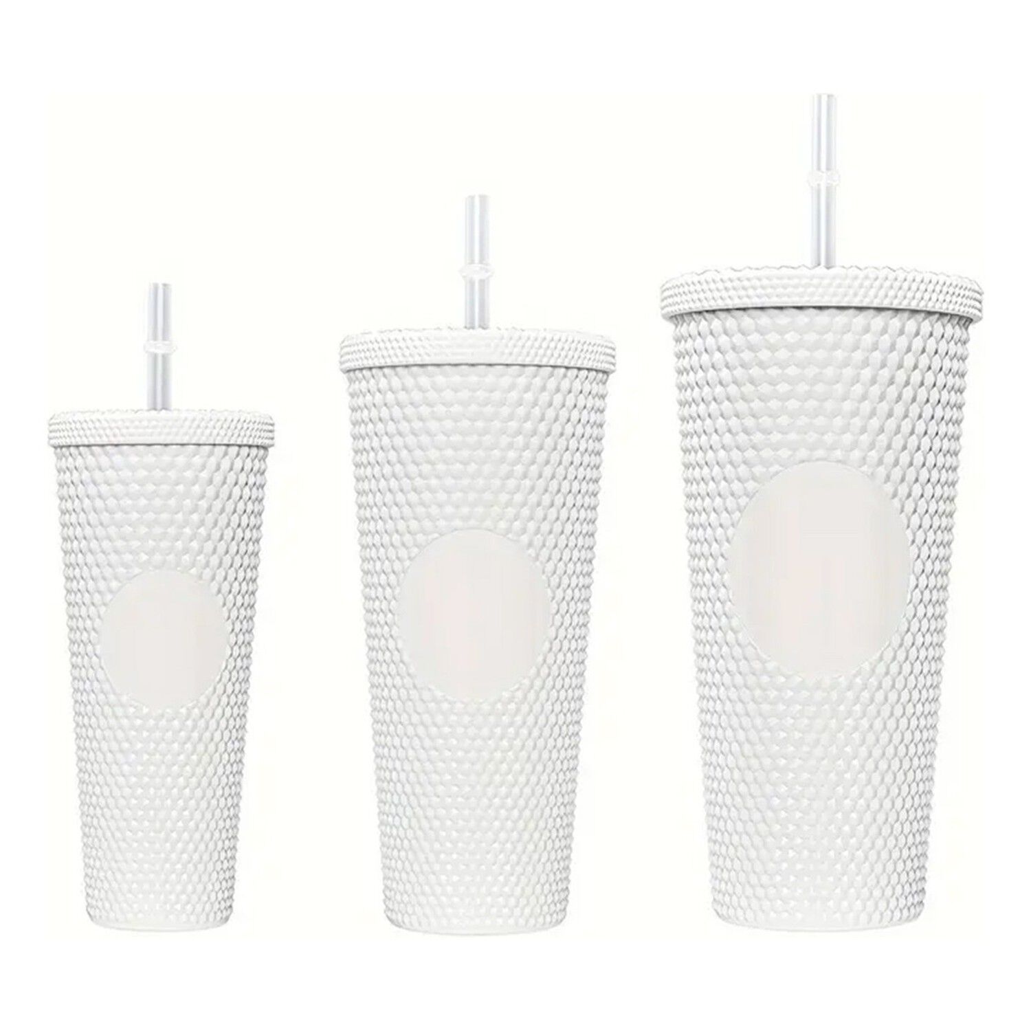 Pack 3 Vasos Tumbler Tipo Starbucks Doble Pared Bpa Libre image number 0.0