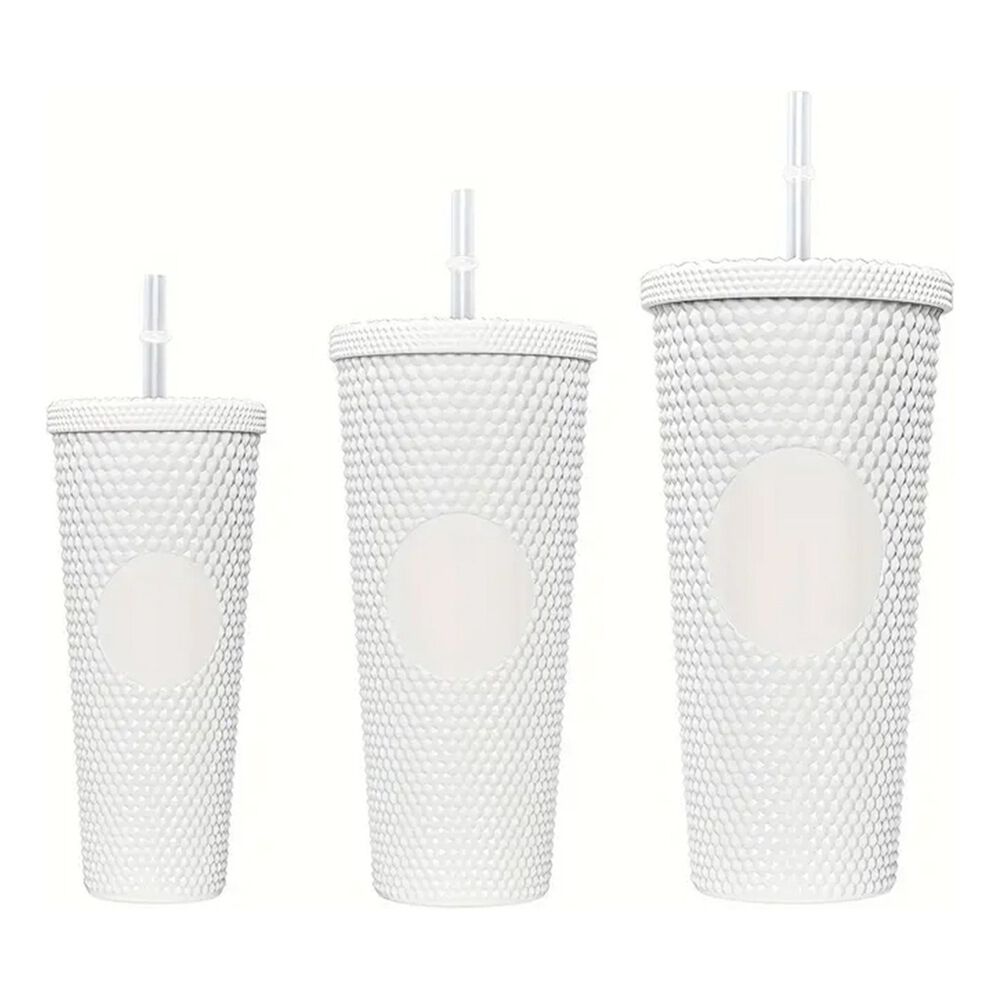 Pack 3 Vasos Tumbler Tipo Starbucks Doble Pared Bpa Libre image number 0.0