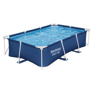 Piscina Desmontable Rectangular Steel Pro De Bestway De 2,59 M X 1,70 M X 61 Cm