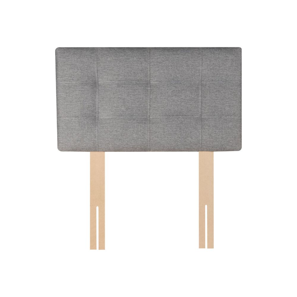 Cama Europea 1 Plaza 190 Plus Respaldo Ginebra image number 2.0