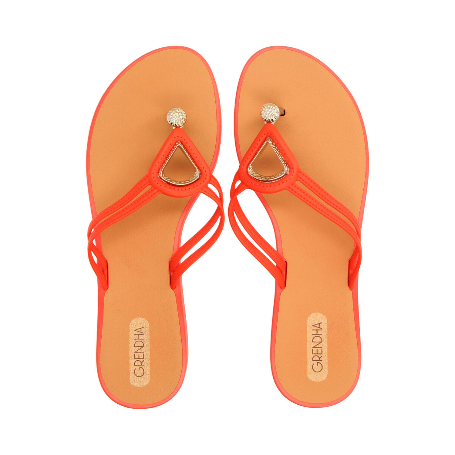Sandalia 3226 Rojo Grendha image number 1.0