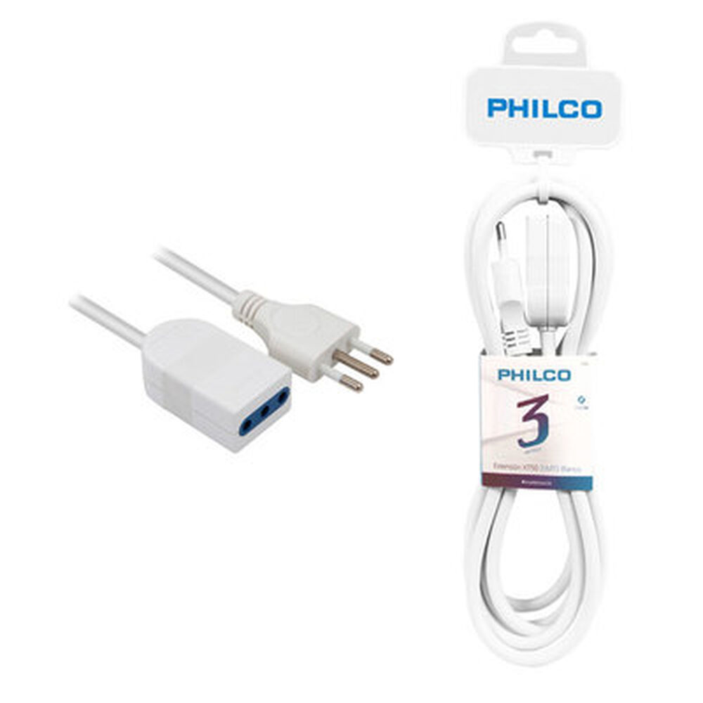 Extensión Philco Xt48 3 Mts 2500w image number 1.0
