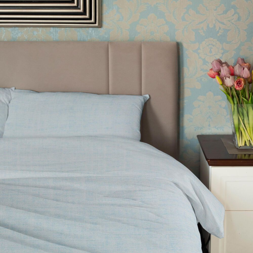 Juego De S&aacute;banas Nautica 3piezas Microfibra 1,5 Plazas Tonos Celeste image number 0.0