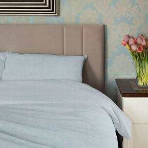 Juego De S&aacute;banas Nautica 3piezas Microfibra 1,5 Plazas Tonos Celeste