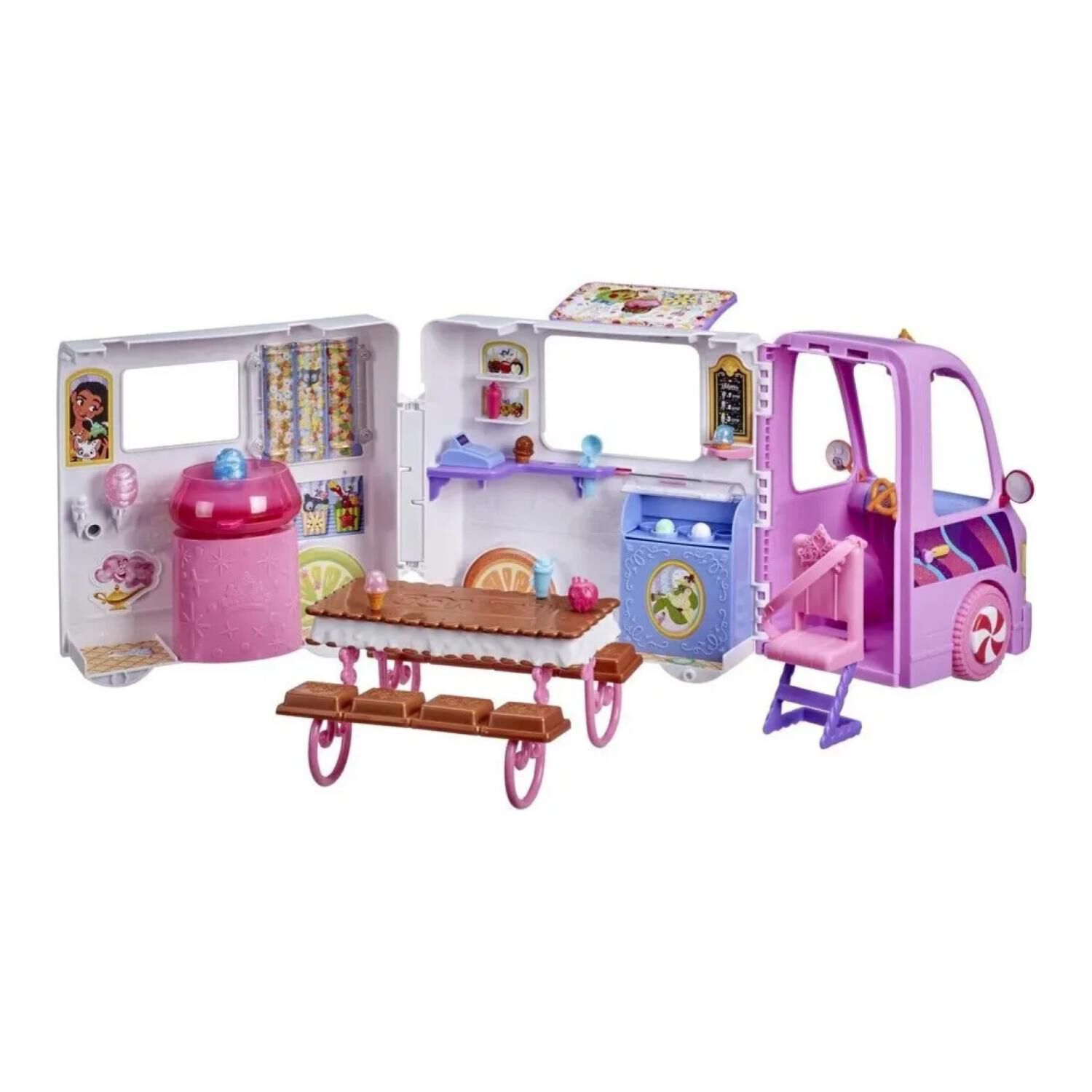 Juguete Camion De Helados Con Accesorios Infantil Disney Princess image number 2.0