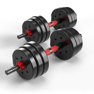 Set Mancuernas Fitmax 20 Kg Pvc