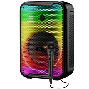 Parlante Bluetooth Flaming Light Flow 8" Rgb 20w Rms C/ Mic