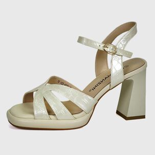 Sandalia Kasty Plateado