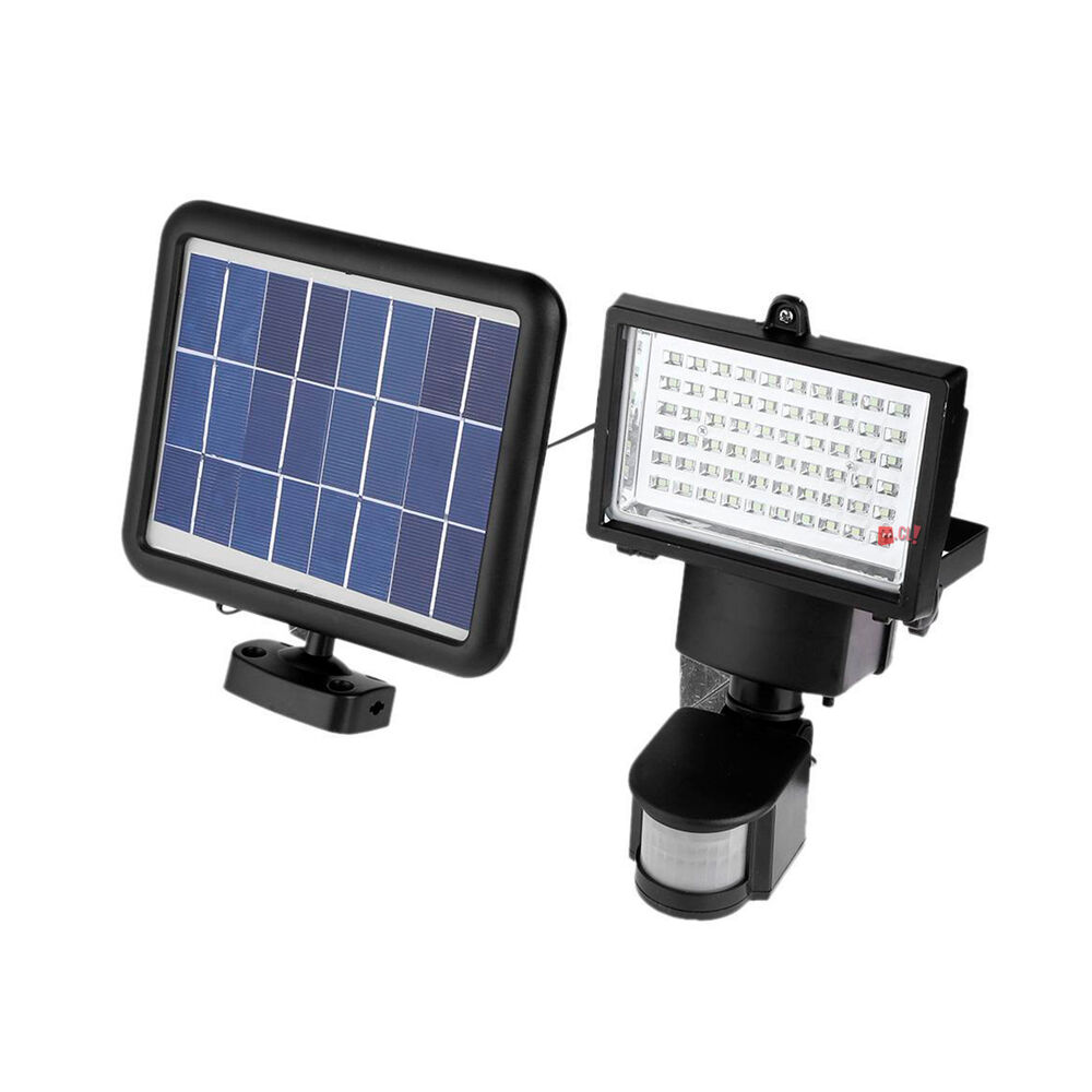 Foco Solar Con Sensor De Movimiento 60 Led - Ps image number 1.0