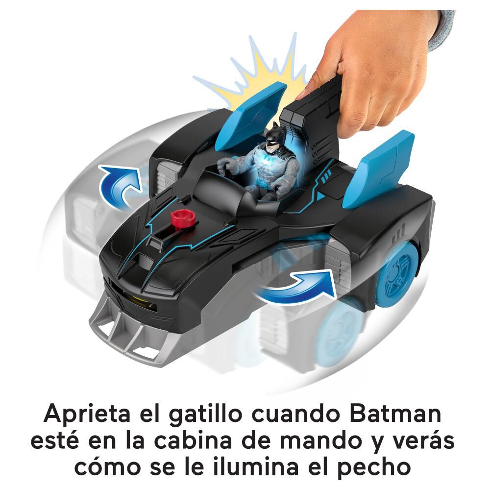 Figura De Acción Imaginext Batimóvil Bat-tech image number 3.0