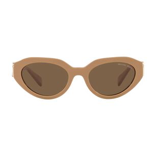 Lentes De Sol Empire Oval Camel Michael Kors