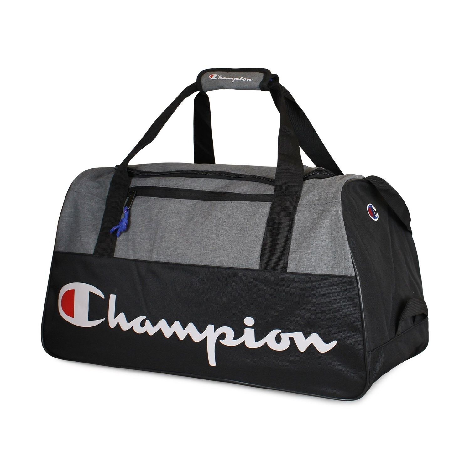 Pack Champion 2 Bolsos Deportivo Atlanta 45lt Negro Y Gris image number 4.0