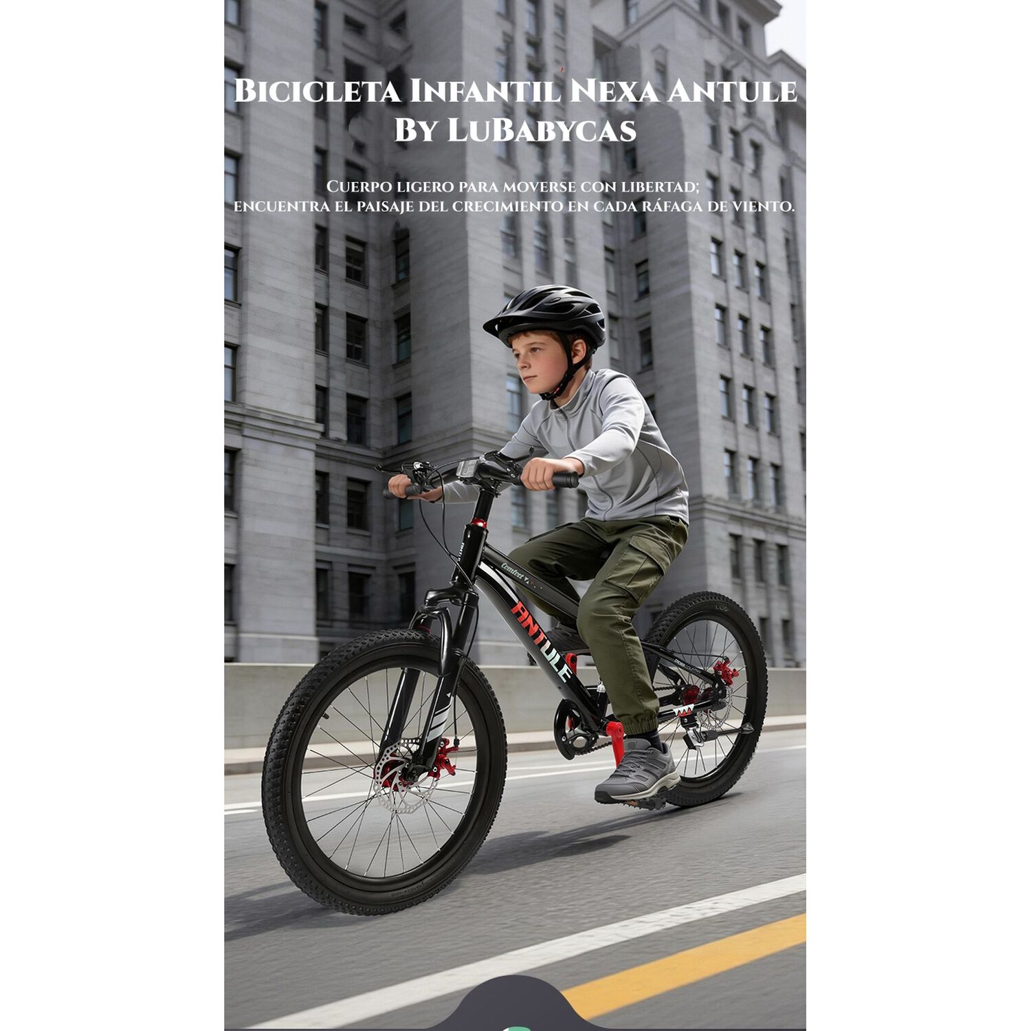 Bicicleta Infantil 6-9 A&ntilde;os Aro 18 Nexa Lubabycas image number 2.0