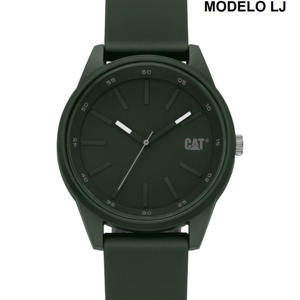 Correa Pulsera Cat Hombre Lj-23 Verde image number 2.0