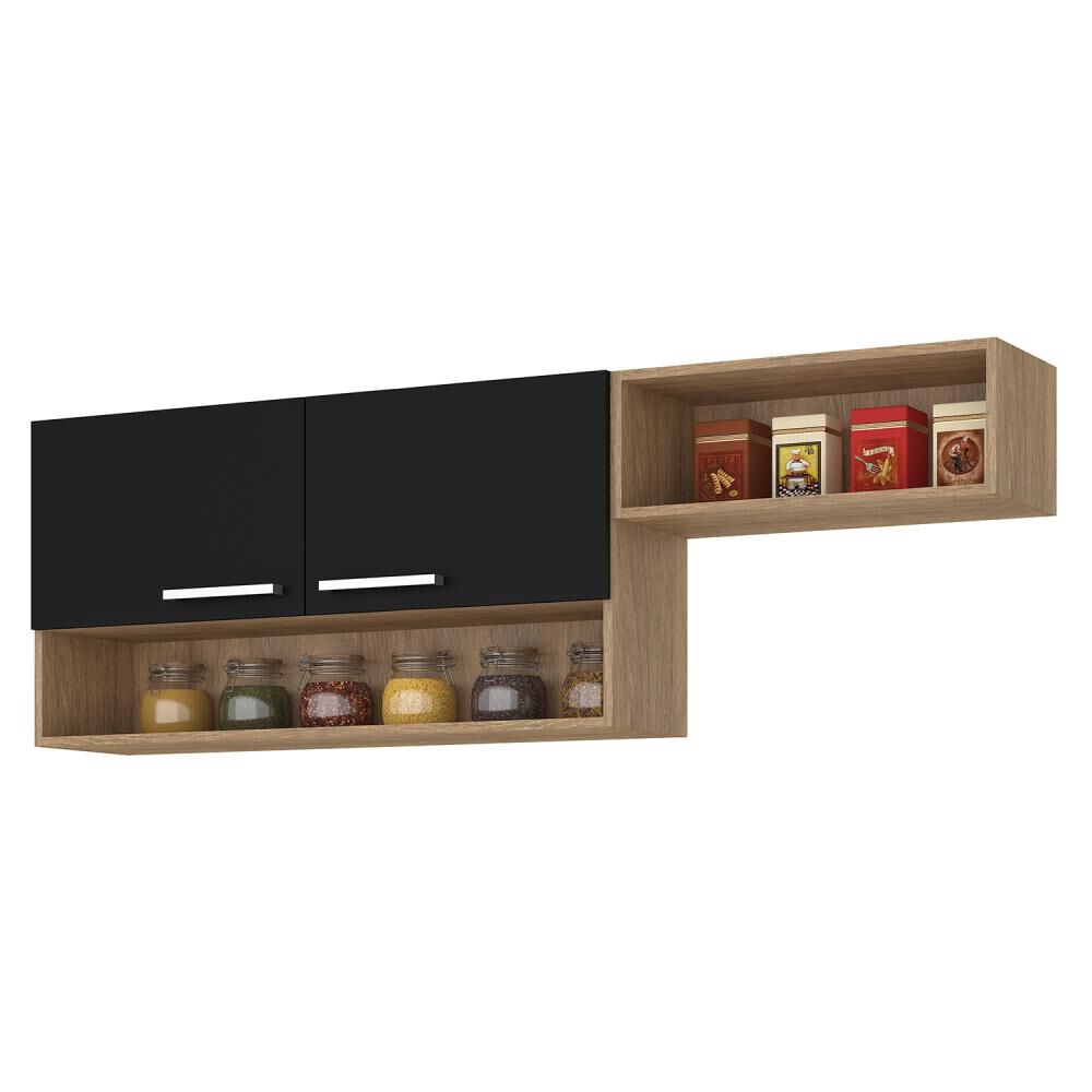 Mueble De Cocina Aereo Madri Vekkahome Grey image number 4.0